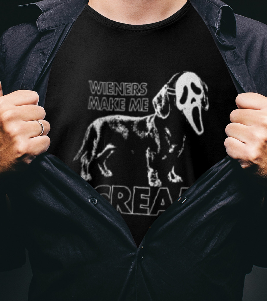 Wieners Make Me Scream Dachshund Dog Humor T-Shirt