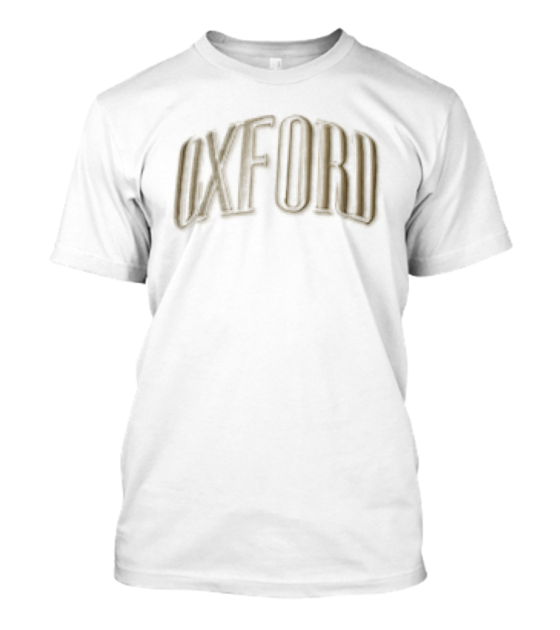 Oxford Beige Crown Pink Brim 3D Embroidered Block Cap T-Shirt