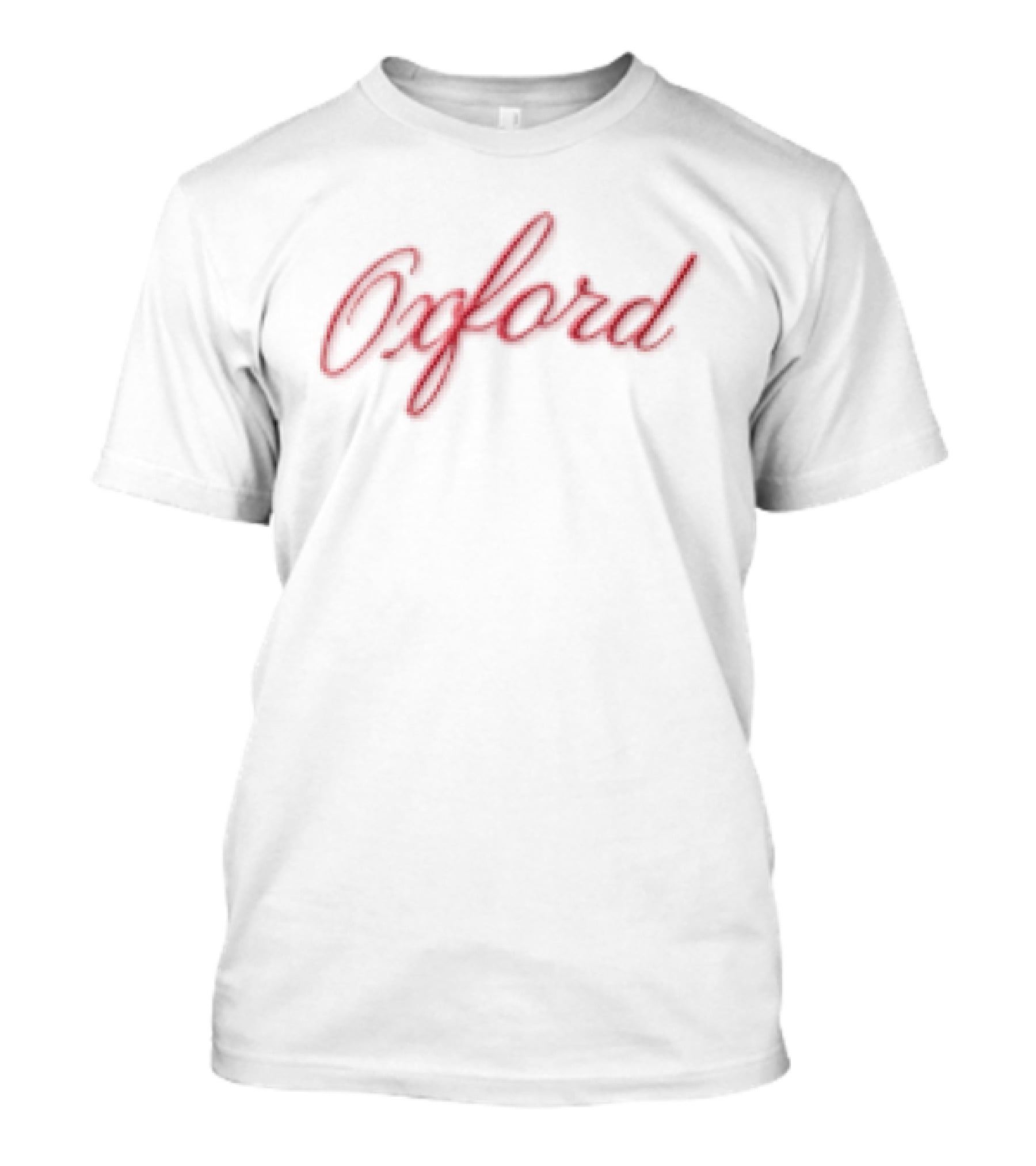Oxford Red Calligraphy Mississippi State Fan T-Shirt
