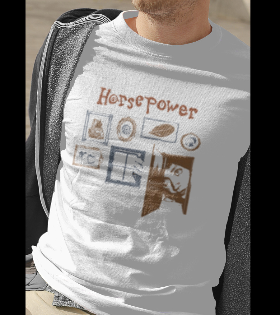 Horsepower Vintage Art Frames Collection T-Shirt