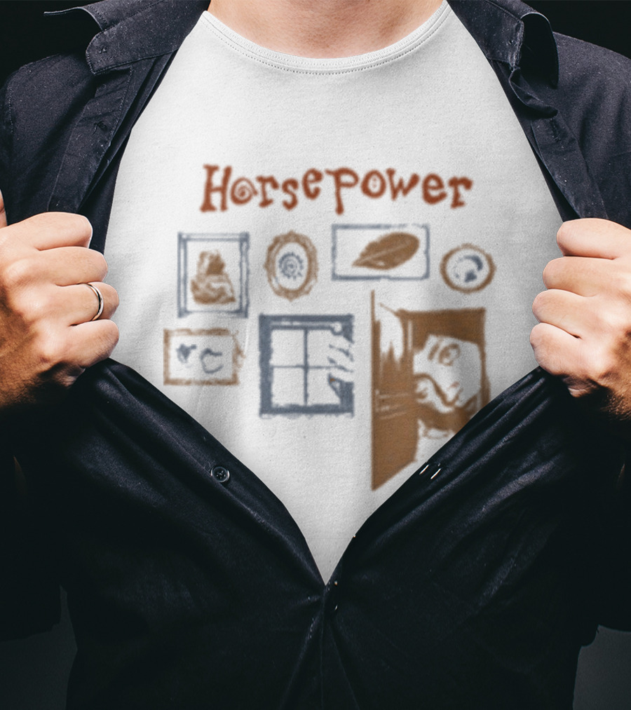 Horsepower Vintage Art Frames Collection T-Shirt