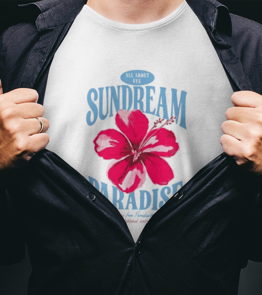 Sundream Paradise Hibiscus Aloha For Relaxing Established 2005 T-Shirt