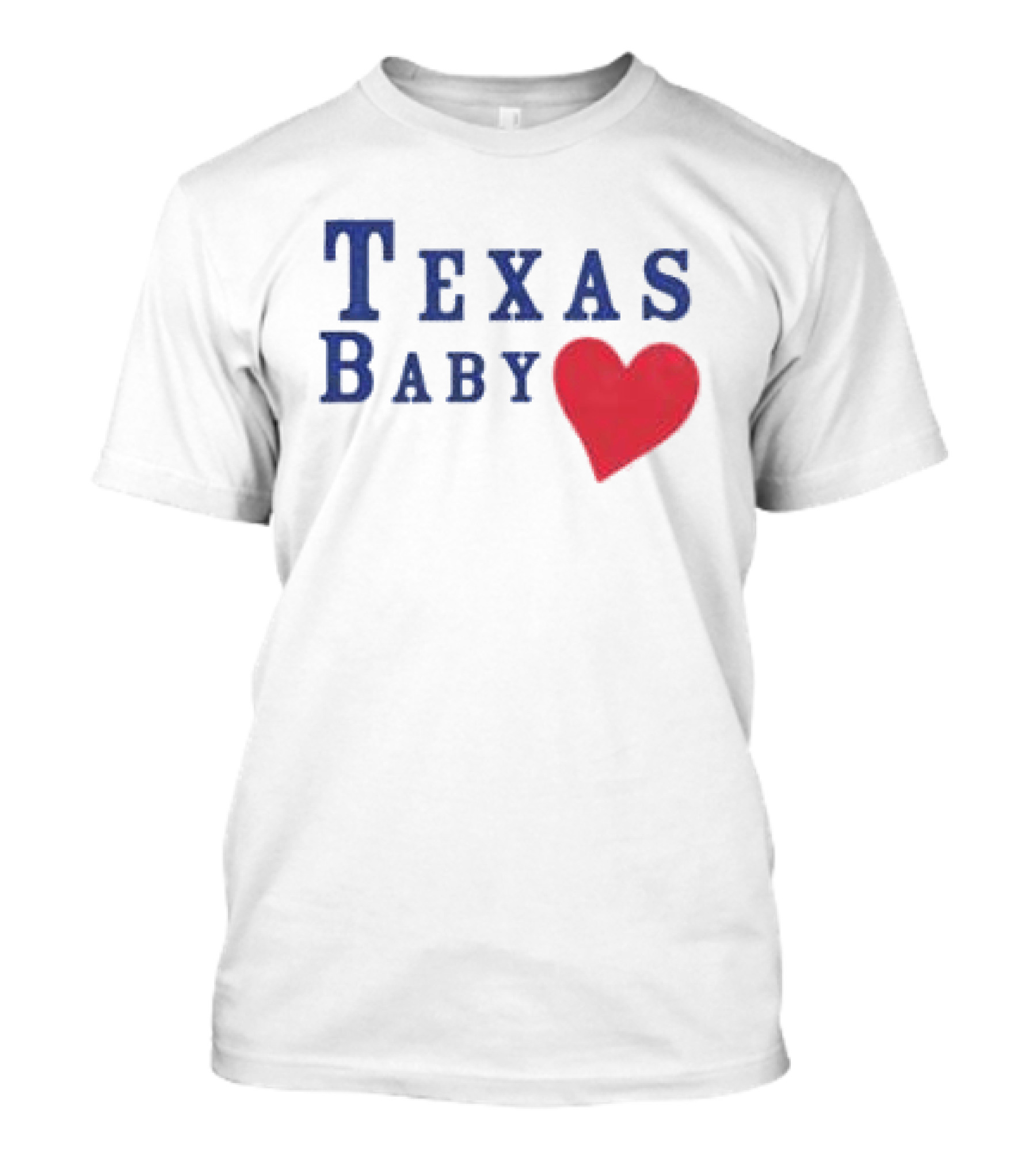 Susannah Joffe Store Texas Baby Heart Tank T-Shirt
