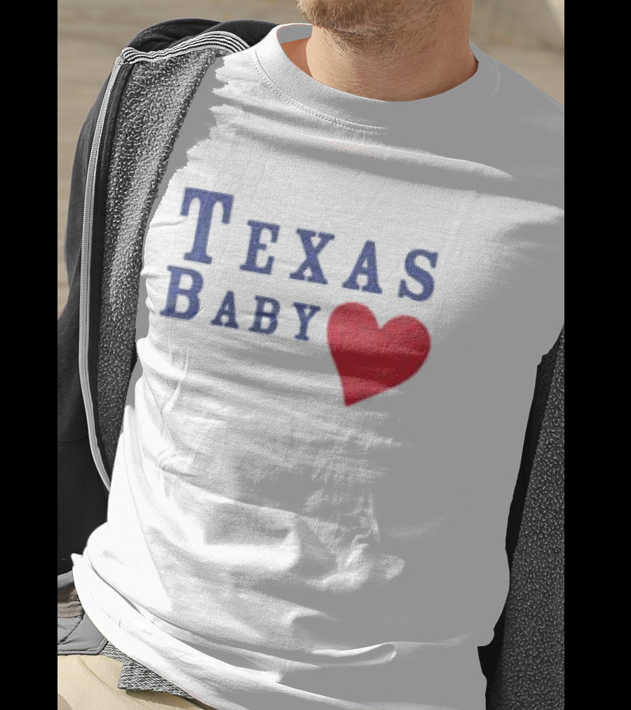Susannah Joffe Store Texas Baby Heart Tank T-Shirt