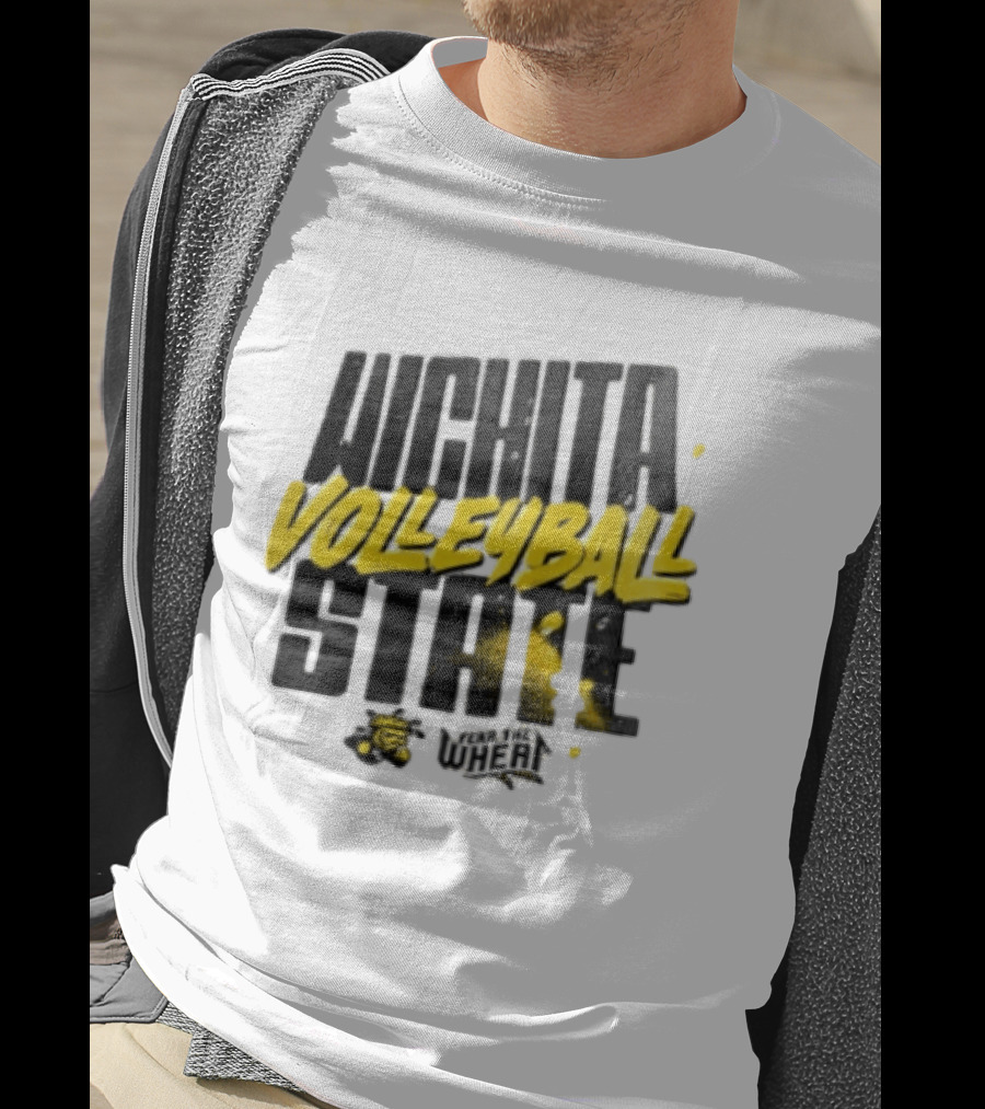 Wichita State Volleyball Fear The Wheat T-Shirt