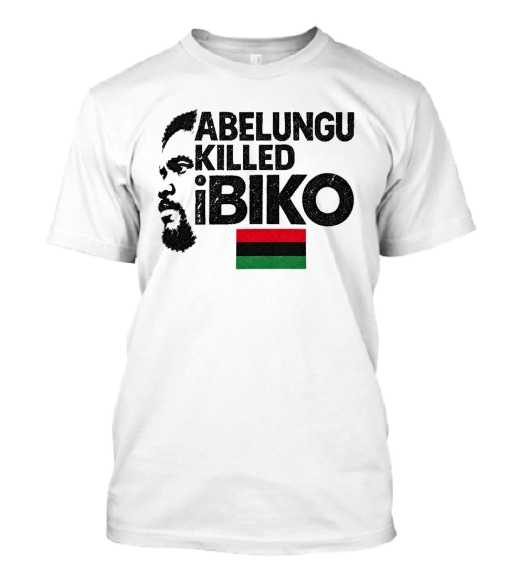 Abelungu Killed Ibiko Pan African Flag T-Shirt