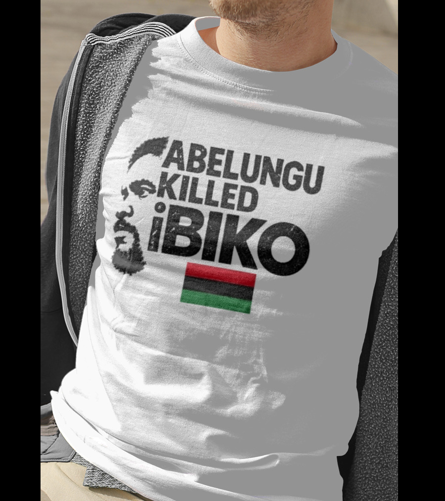 Abelungu Killed Ibiko Pan African Flag T-Shirt
