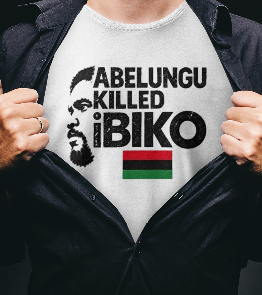 Abelungu Killed Ibiko Pan African Flag T-Shirt