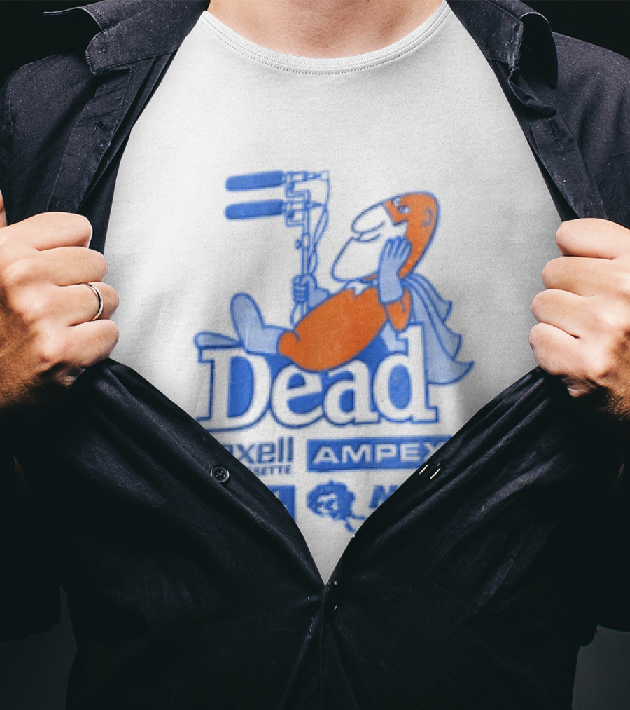 Dead Maxell Audio Cassette Ampex Mcintosh Nfa Loose Standards T-Shirt