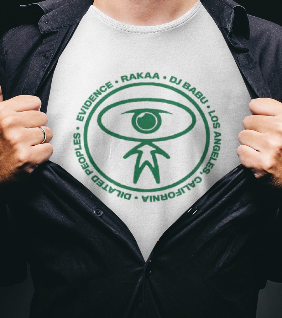 Dilated Peoples EV Evidence Rakaa DJ Babu Los Angeles California T-Shirt
