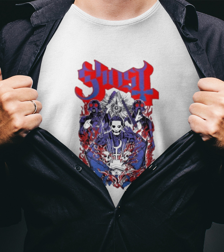 Ghost Secrets Of Muse Spiritual Rock T-Shirt