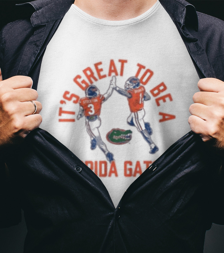 It's Great To Be A Florida Gator Football Team T-Shirt