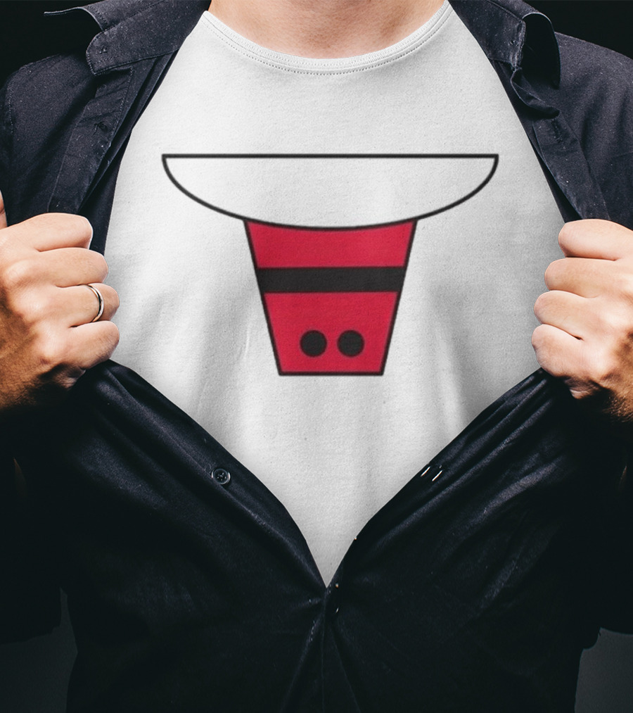 Ji Lee Underbranded Chicago Bulls Iconic Visual Redesign T-Shirt
