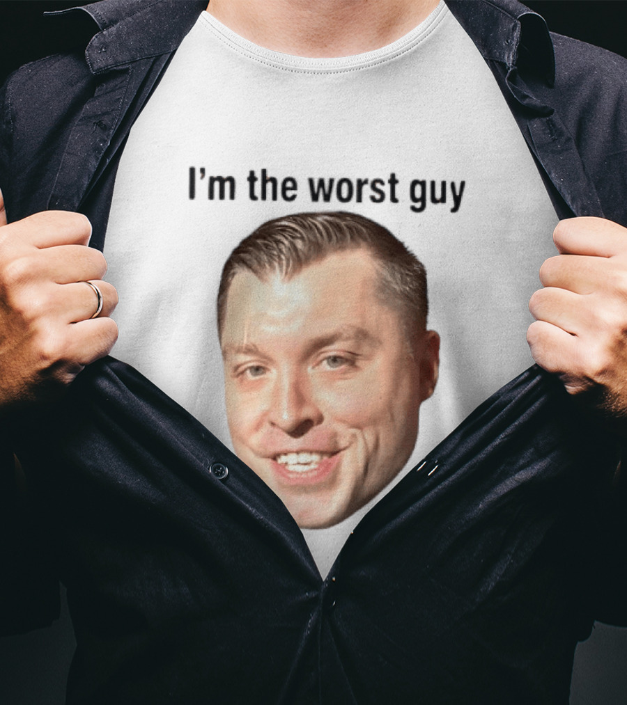 Jimmy Failla I'm The Worst Guy Big Head Face Meme T-Shirt