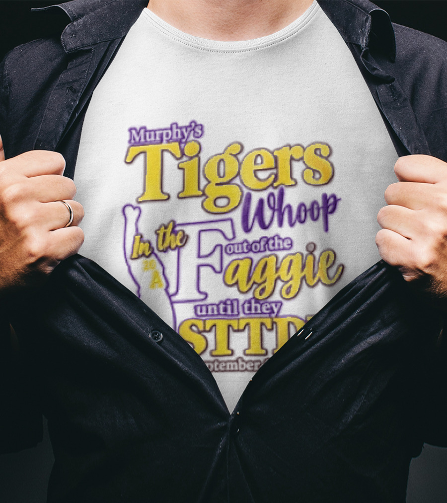Murphys Tigers In The Whoop Aggie STTDB 2026 T-Shirt