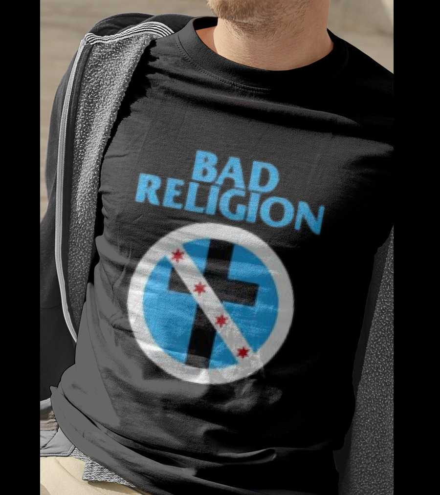 Bad Religion Store Riot Fest Chicago T-Shirt