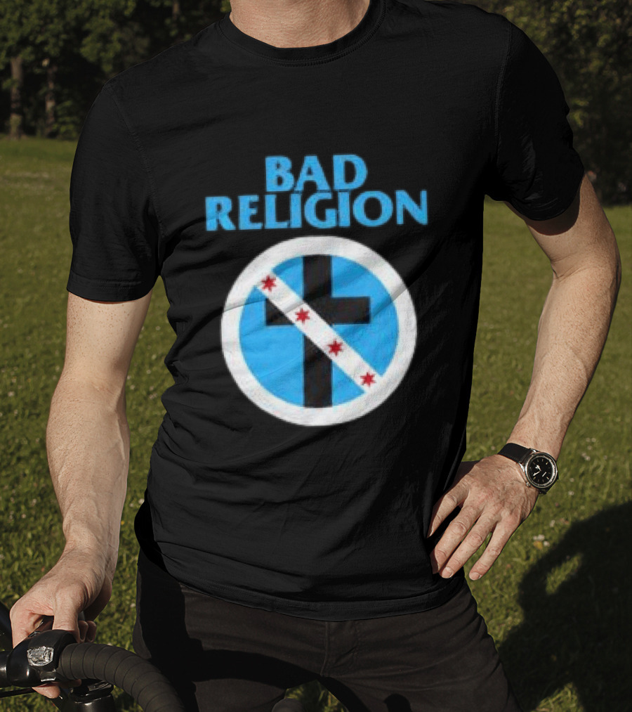 Bad Religion Store Riot Fest Chicago T-Shirt
