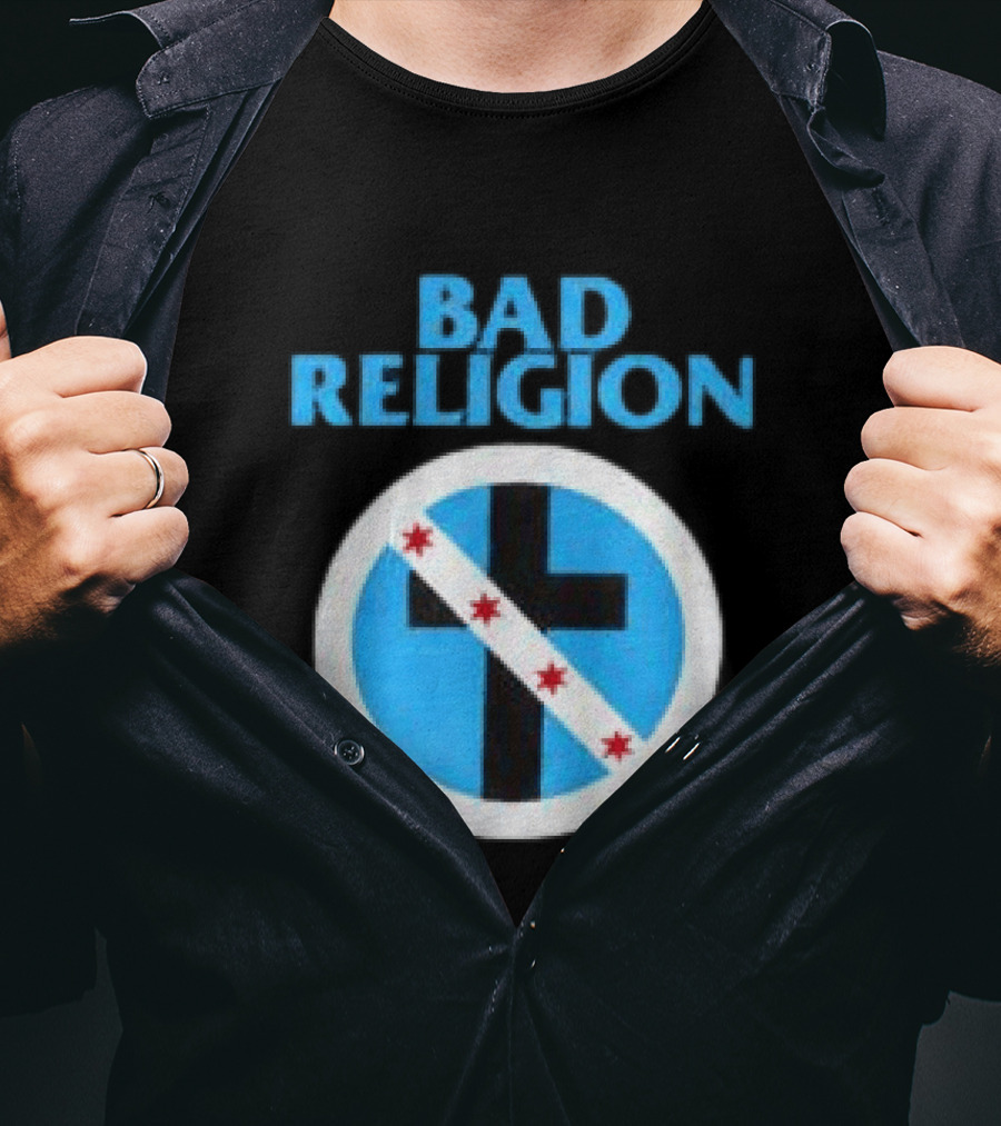 Bad Religion Store Riot Fest Chicago T-Shirt