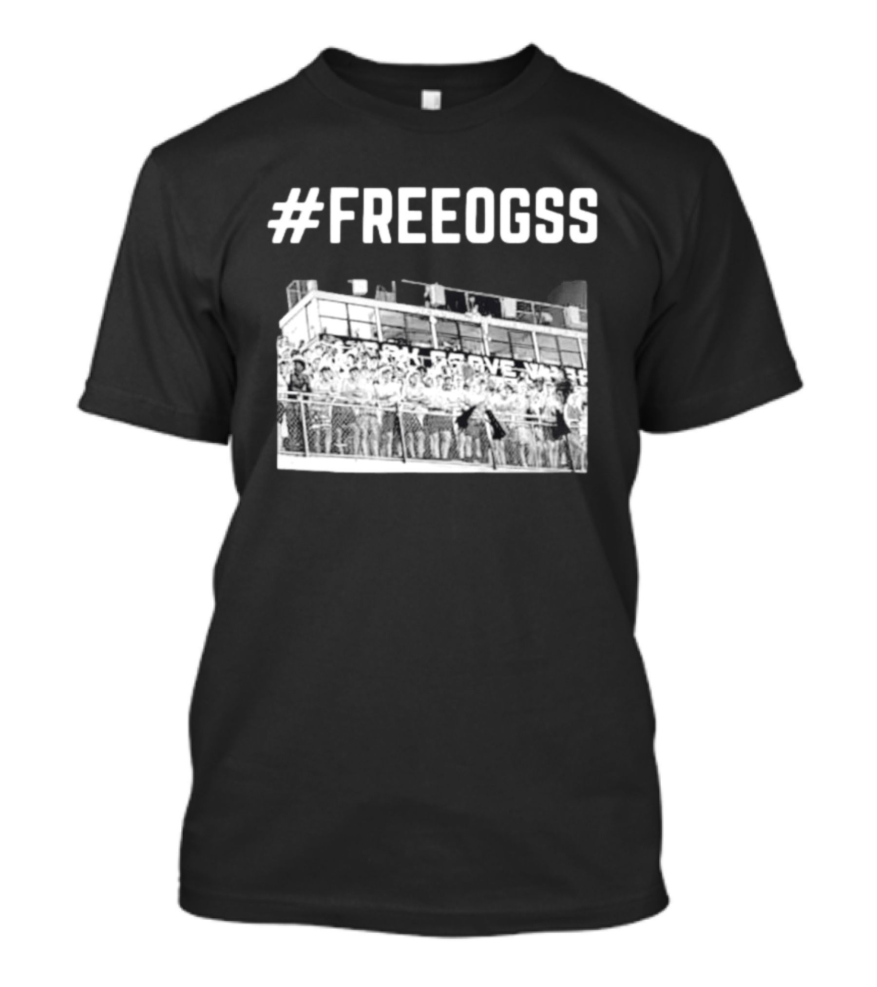 #FREEOGSS Oak Grove High School Sports Stadium Crowd T-Shirt