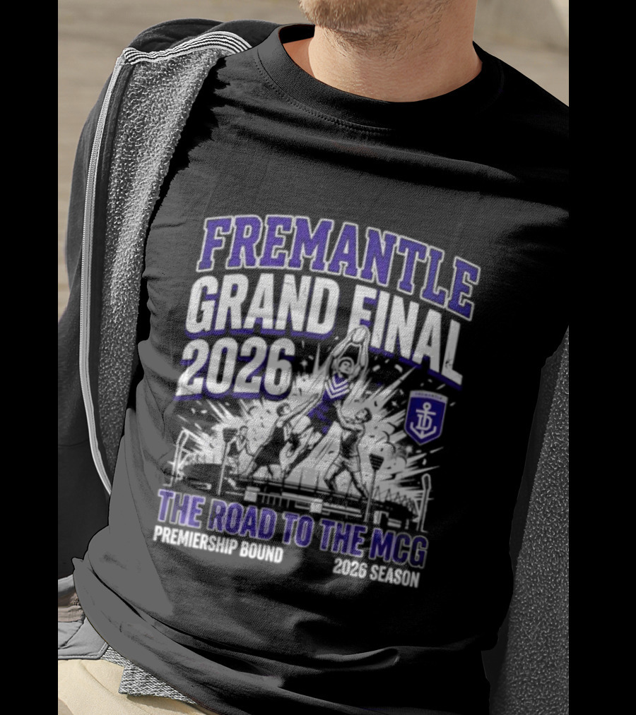 Fremantle Grand Final 2026 Road To The MCG AFL Dockers T-Shirt