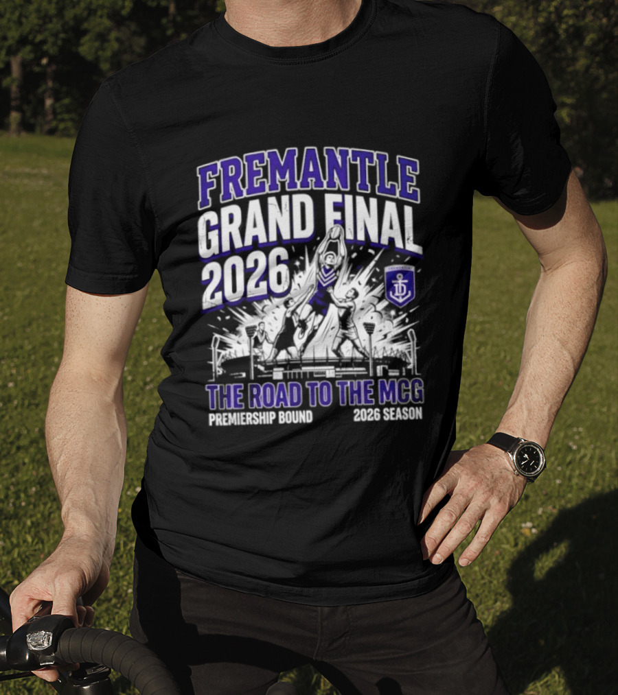 Fremantle Grand Final 2026 Road To The MCG AFL Dockers T-Shirt