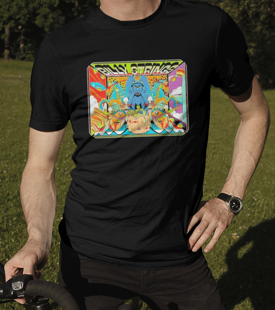 Billy Strings September 19 2026 Ball Arena Denver By Pedro Correa T-Shirt