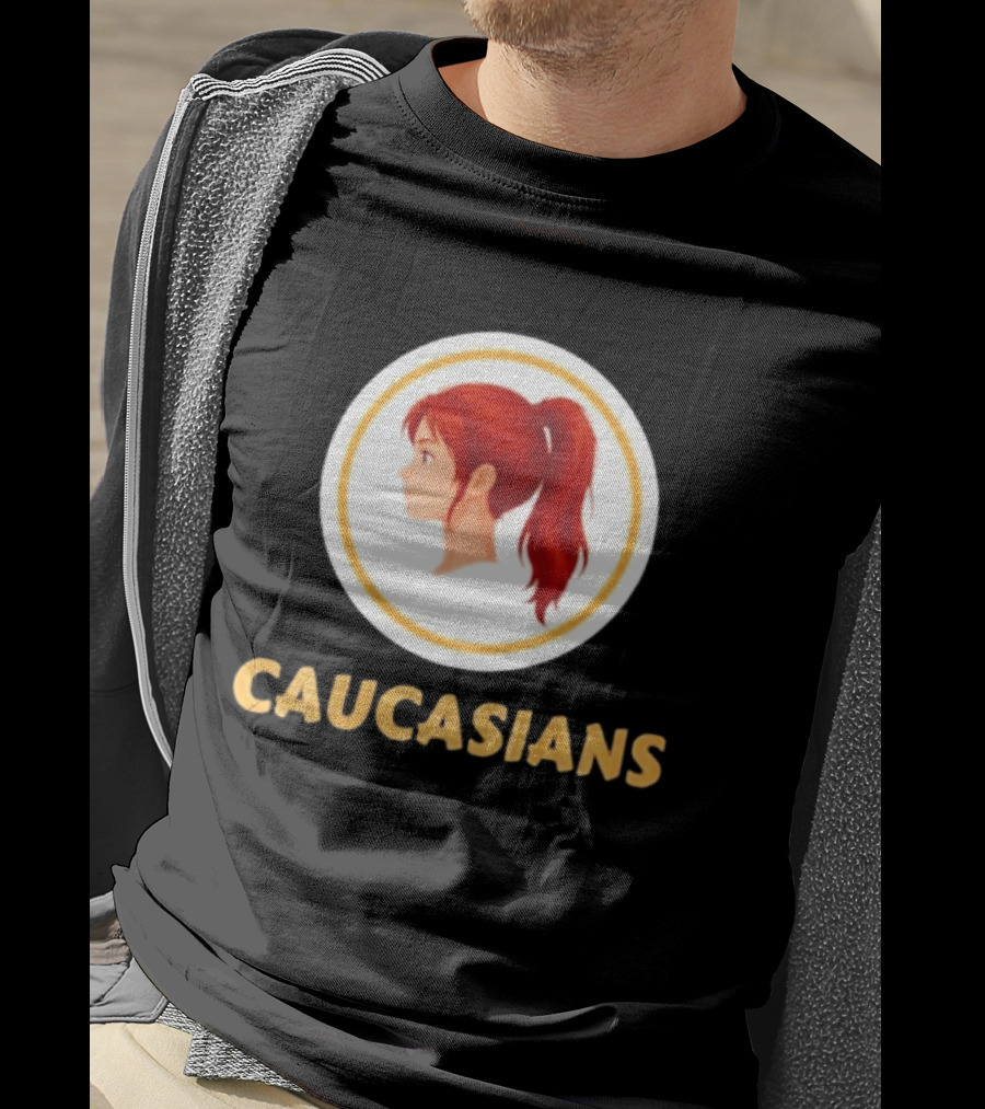 Caucasians Redhead Ponytail Profile T-Shirt