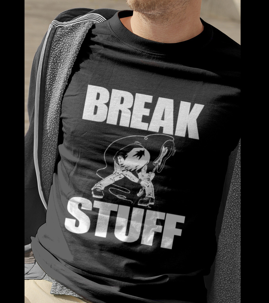 Limp Bizkit Break Stuff Illustration Iconic Band T-Shirt