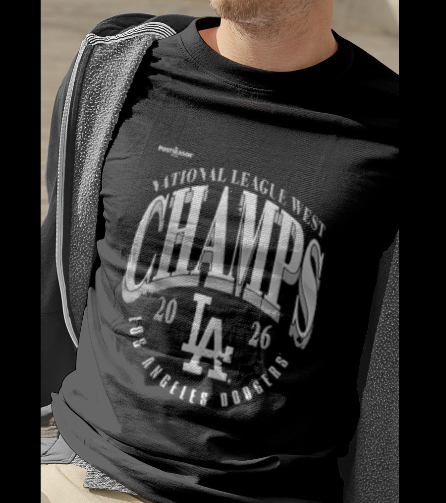 Los Angeles Dodgers National League West Champs 2026 LA T-Shirt
