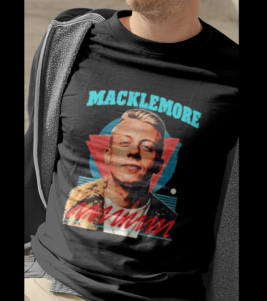 Macklemore Vintage Retro Style Collage T-Shirt