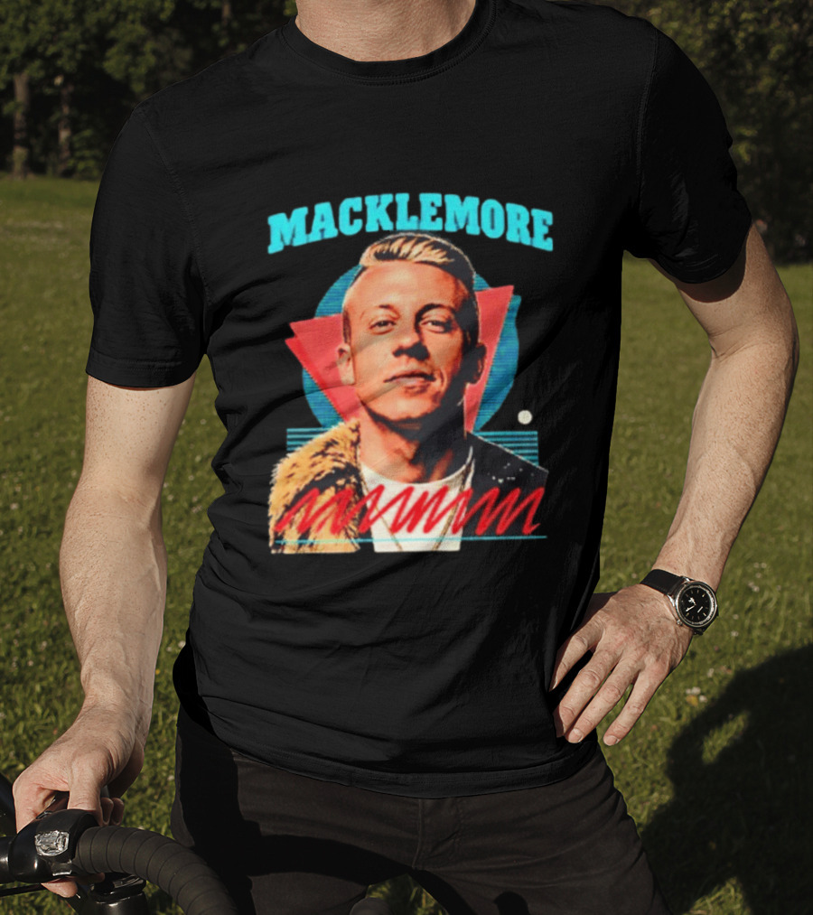 Macklemore Vintage Retro Style Collage T-Shirt