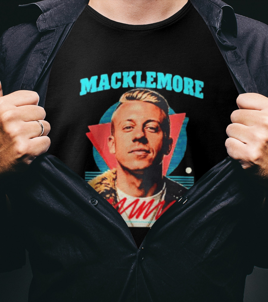 Macklemore Vintage Retro Style Collage T-Shirt