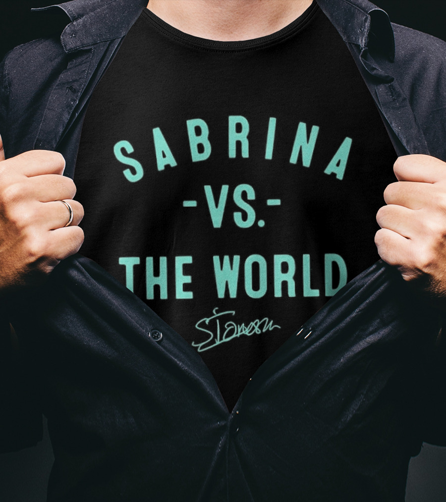 Sabrina Ionescu Vs The World New York Liberty T-Shirt