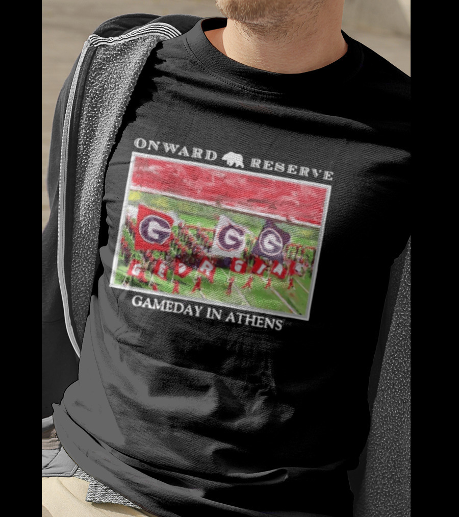 Onward Reserve Georgia Bulldogs Gameday In Athens T-Shirt