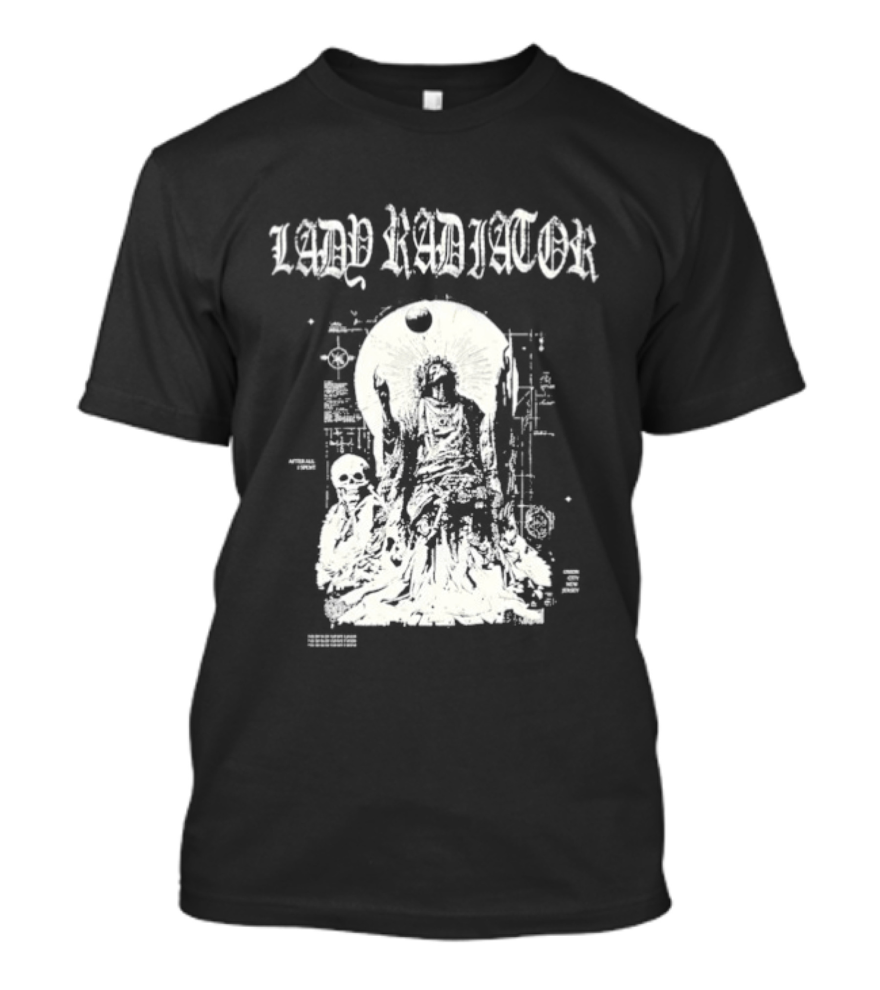 Lady Radiator After All I Spent Mysterious Figure Artistry T-Shirt
