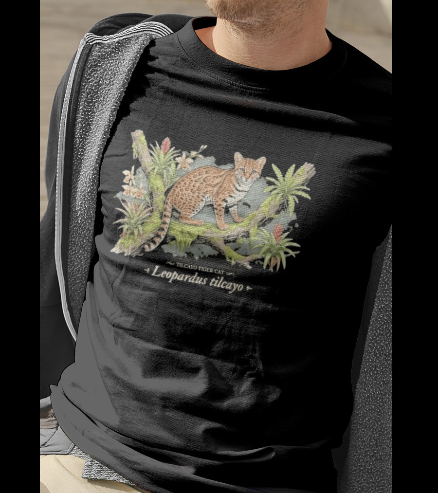 Tilcayo Tiger Cat Leopardus Tilcayo T-Shirt