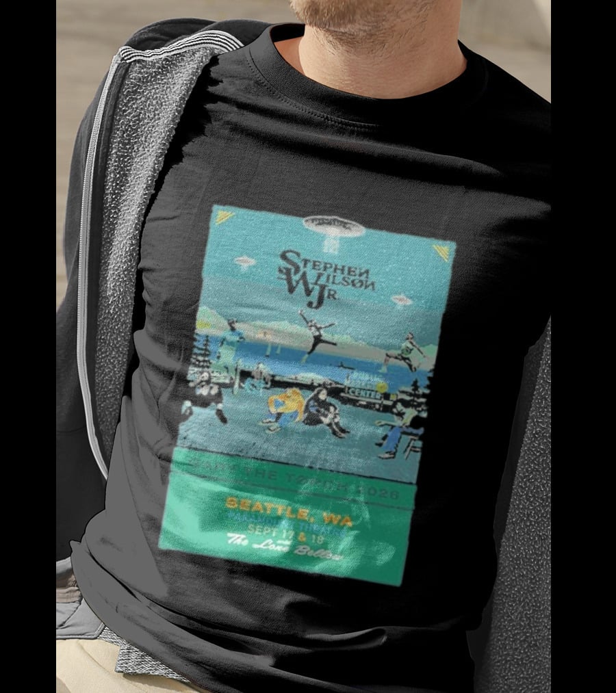 Stephen Wilson Jr Carry The Torch 2026 Seattle Paramount Theatre Event September 17 18 Public Market Center Seattle WA T-Shirt