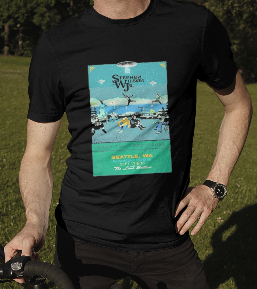 Stephen Wilson Jr Carry The Torch 2026 Seattle Paramount Theatre Event September 17 18 Public Market Center Seattle WA T-Shirt