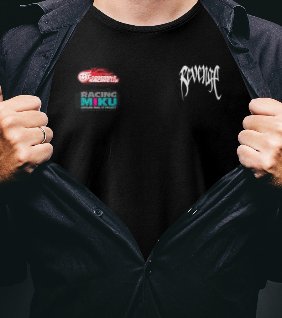 Revenge X Goodsmile Racing Miku Black T-Shirt