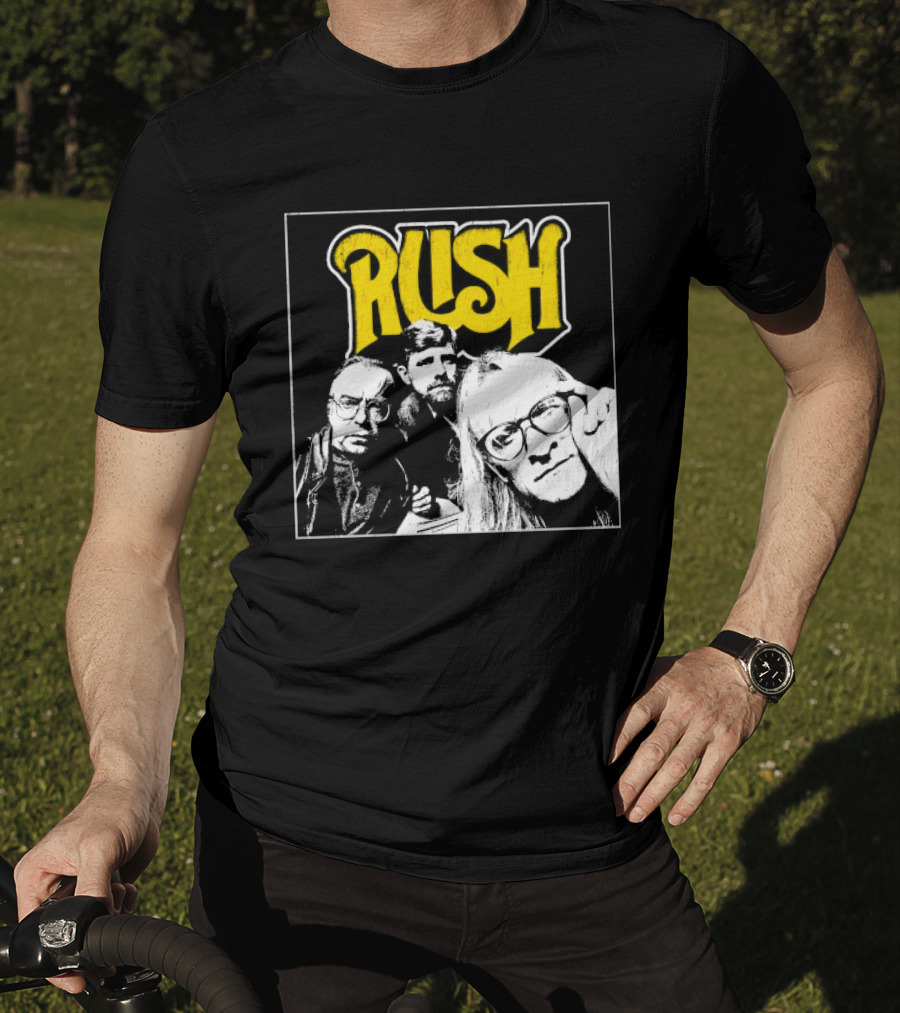 Rush Lone Gunmen Yellow T-Shirt