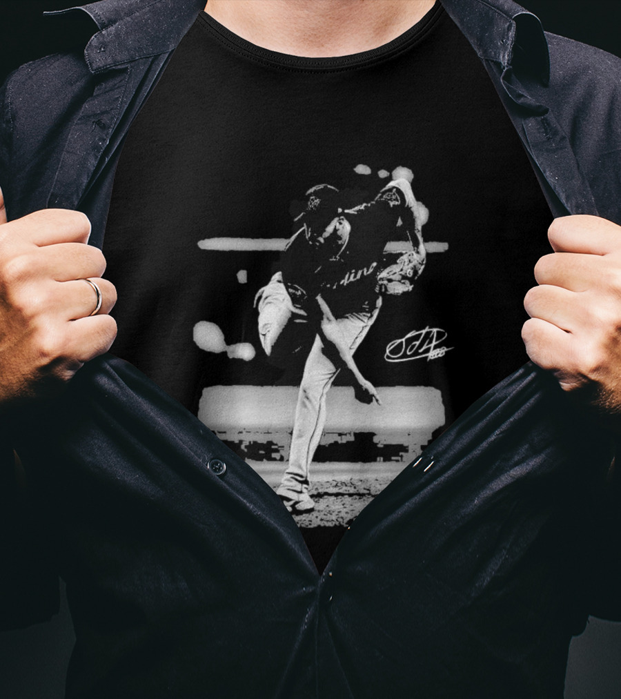Sandy Alcantara The Horse Out Of The Pen Miami Pitcher T-Shirt