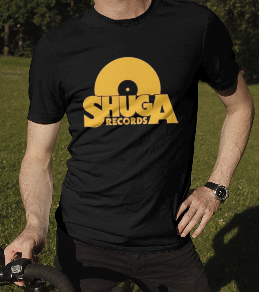 Shuga Records Vinyl Icon Retro Style Collection T-Shirt