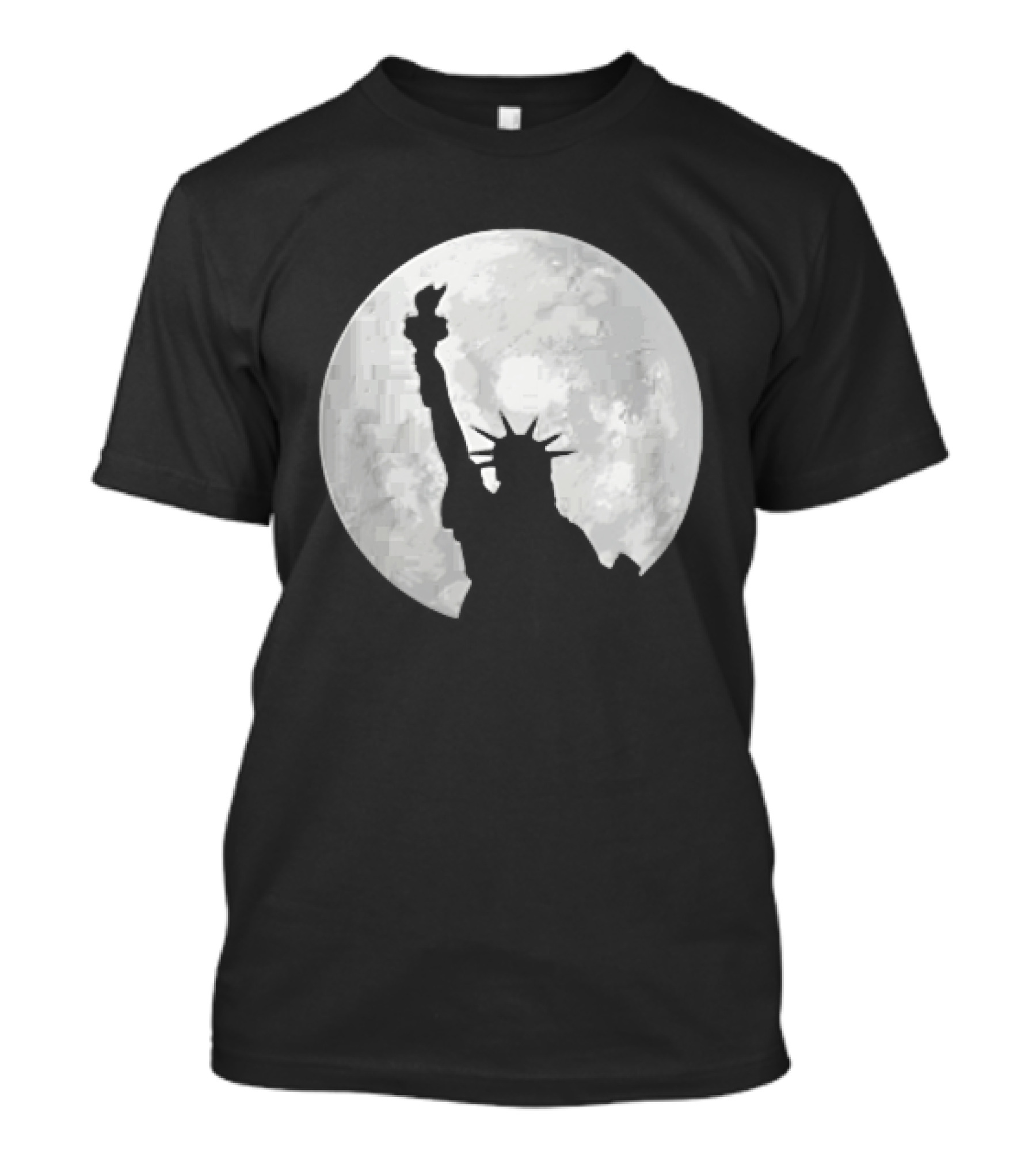 Statue Of Liberty Lunar T-Shirt