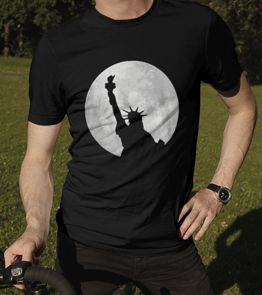 Statue Of Liberty Lunar T-Shirt