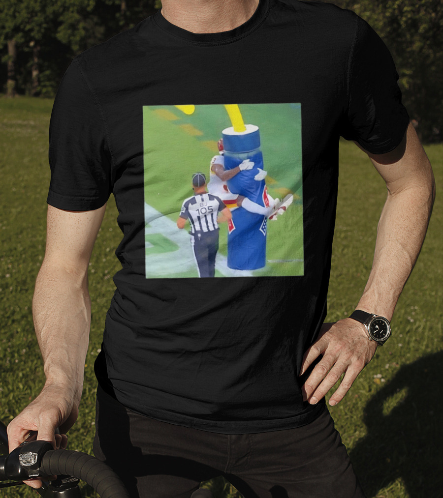 Stefon Diggs Washington Commanders Touchdown Celebration NFL Moment T-Shirt