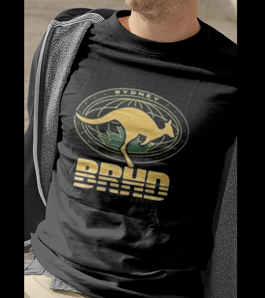 Sydney Studio North Brotherhood Kangaroo Emblem World Tour T-Shirt