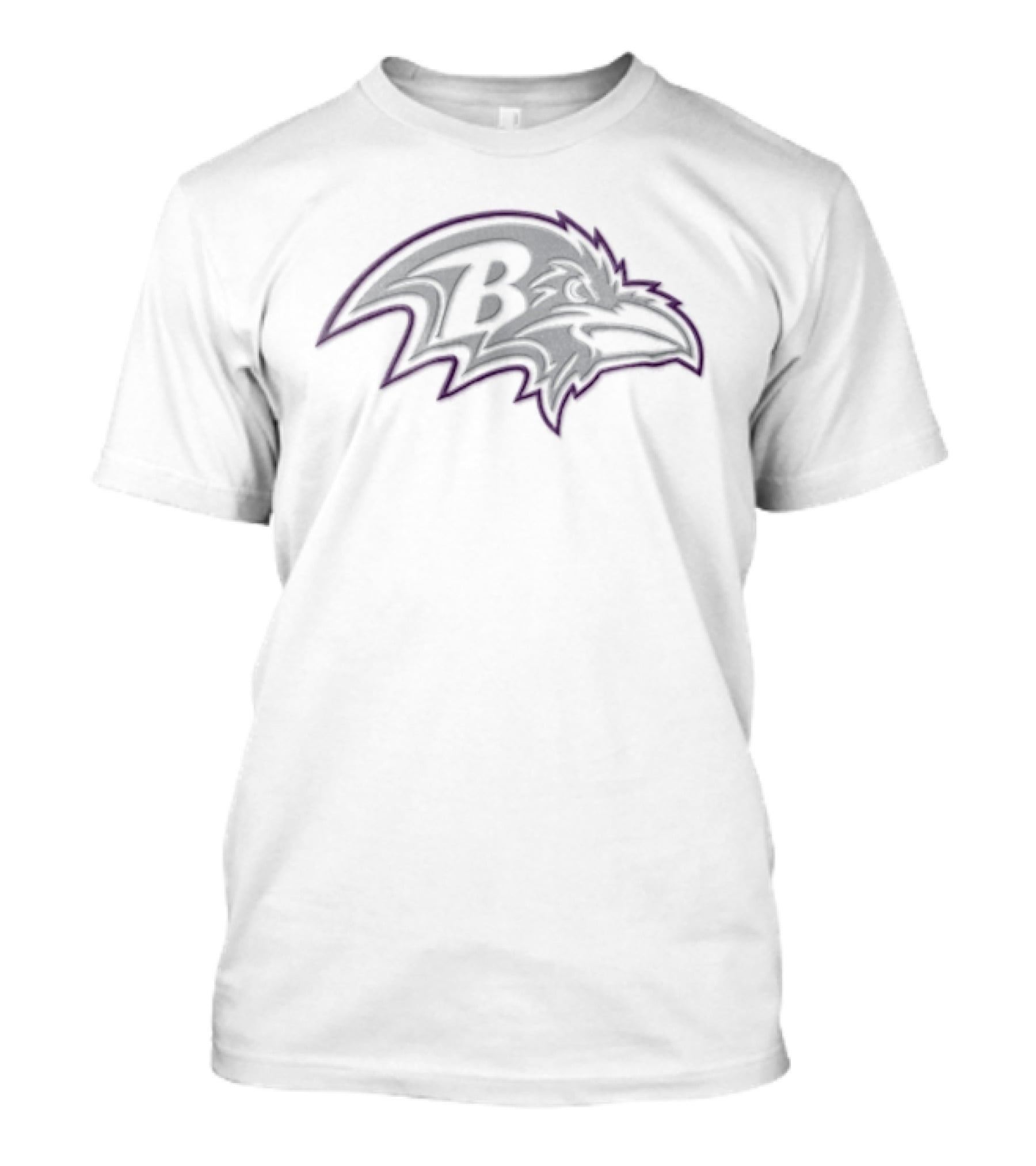 Baltimore Ravens Bird Head Profile NFL Team Ravens T-Shirt