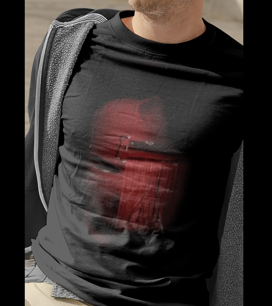 Wesghost Store Redghost Tour Mask Fringes T-Shirt