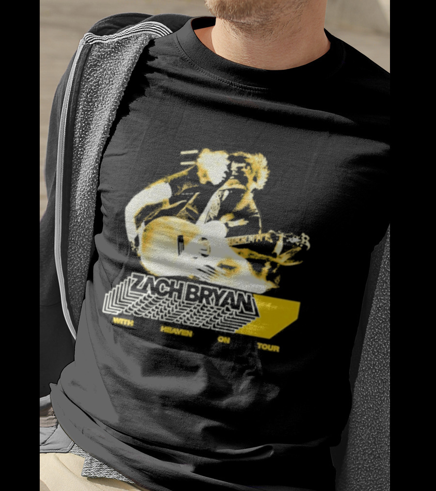 Zach Bryan With Heaven On Tour Sep 18 2026 The Woodlands Dover DE T-Shirt