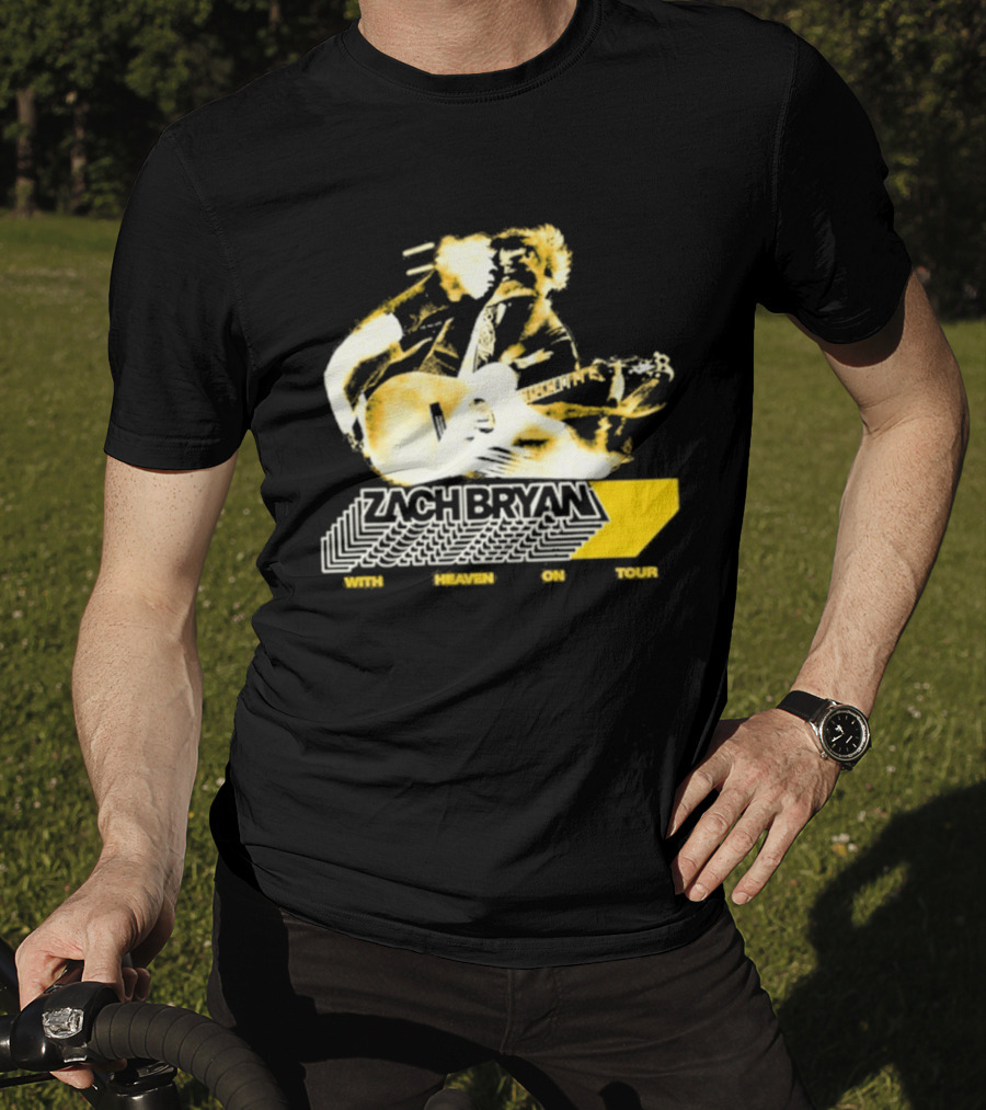 Zach Bryan With Heaven On Tour Sep 18 2026 The Woodlands Dover DE T-Shirt
